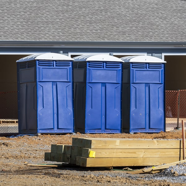 how many porta potties should i rent for my event in Bridgeport West Virginia